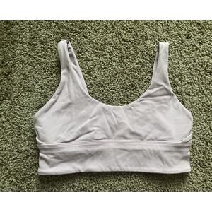 Lululemon Women's Align Bra Shine Light Support‎ A / B Cup Grey Size 10